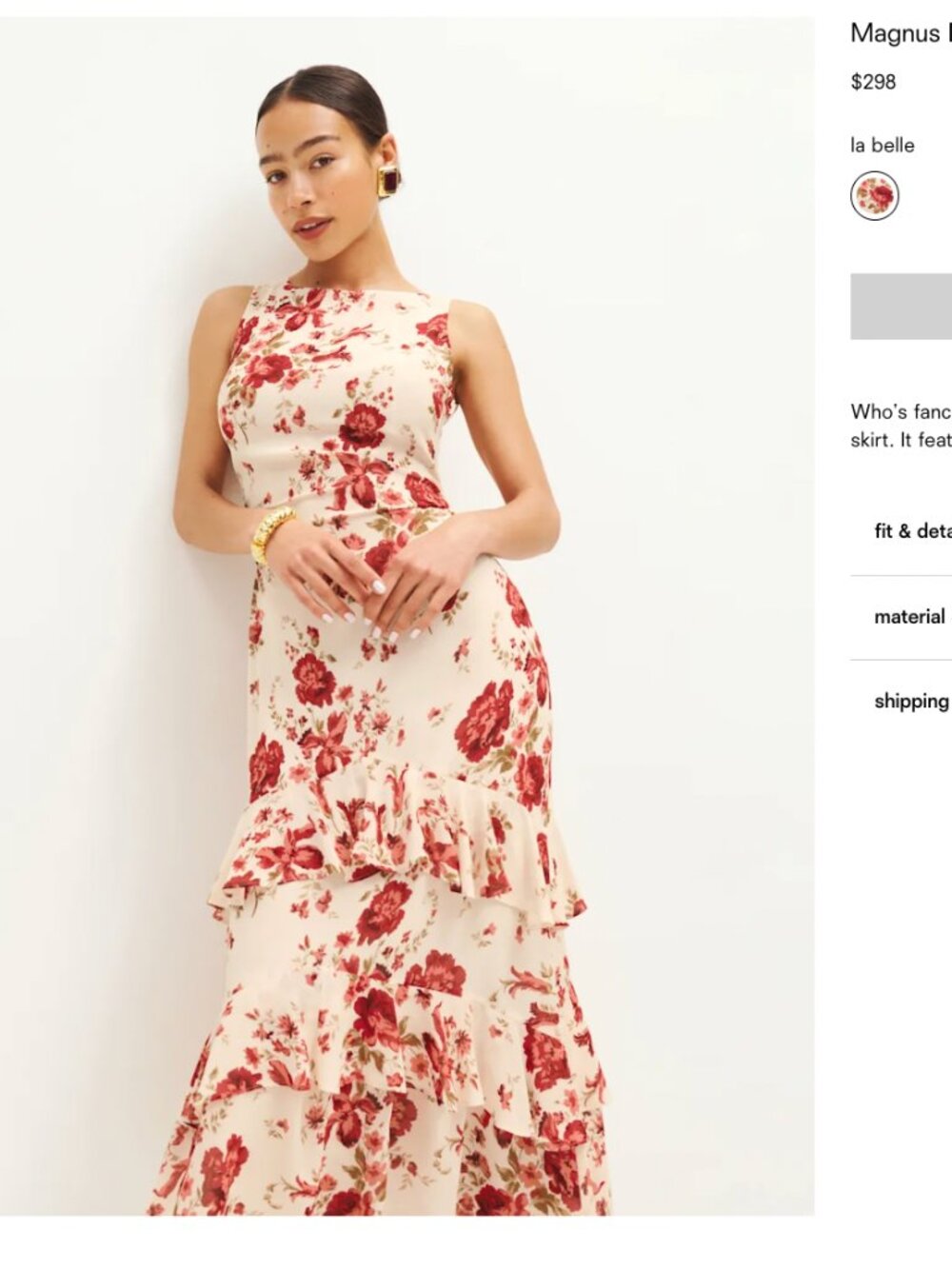 Reformation Magnus Dress